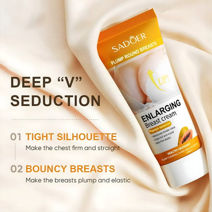 Sadoer Papaya Coconut Breast Enhancing Cream – Firming & Moisturizing (60g)