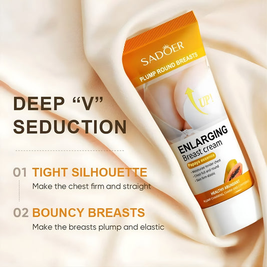 Sadoer Papaya Coconut Breast Enhancing Cream – Firming & Moisturizing (60g)