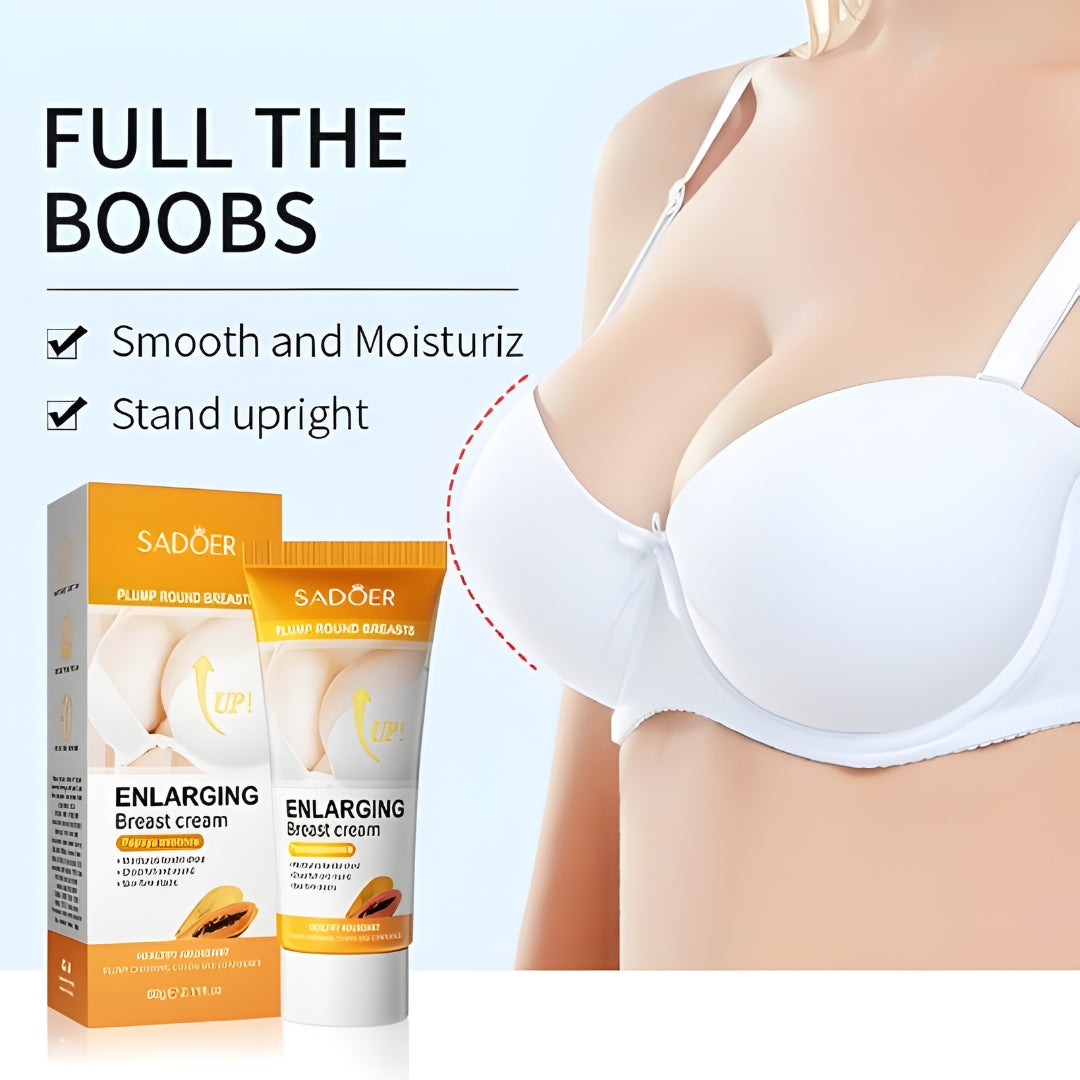 Sadoer Papaya Coconut Breast Enhancing Cream – Firming & Moisturizing (60g)
