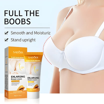 Sadoer Papaya Coconut Breast Enhancing Cream – Firming & Moisturizing (60g)