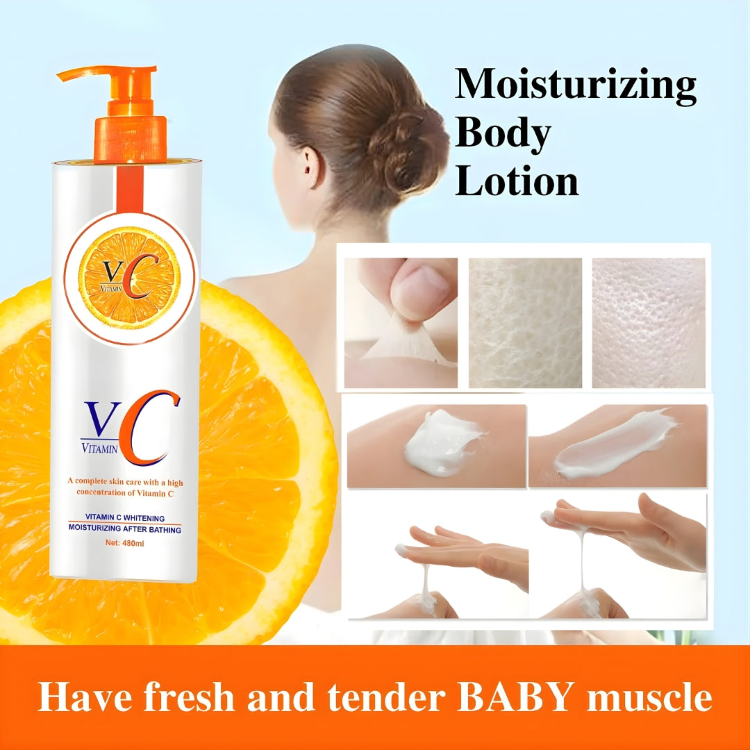 Century Beauty Vitamin C Whitening Moisturizing After Bath Lotion 480ml