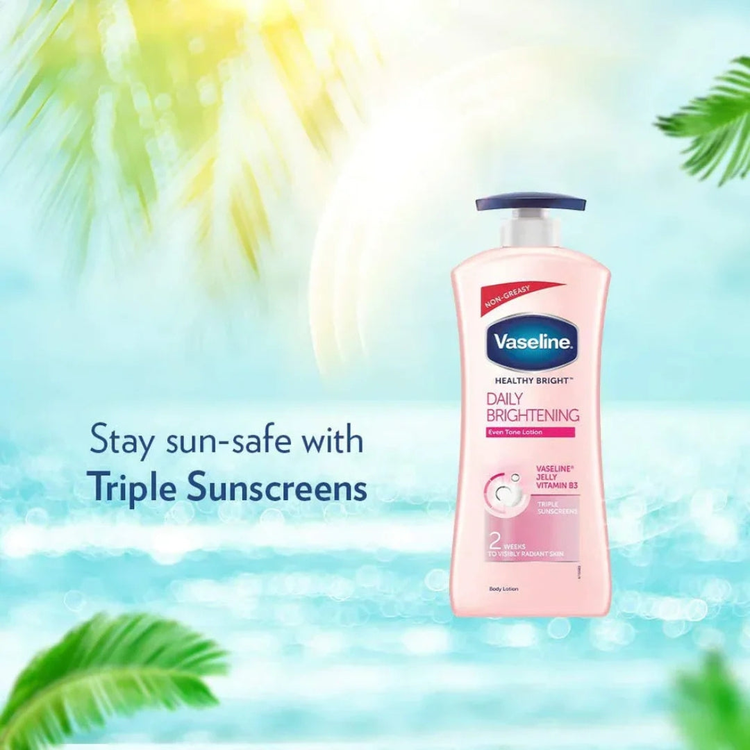 Vaseline Healthy Bright Daily Brightening Even Tone Lotion (600ml)