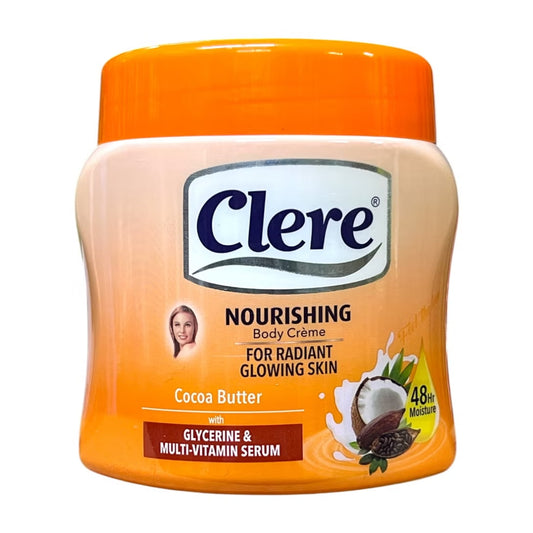 Clere Nourishing Body Crème Cocoa Butter (300ml)