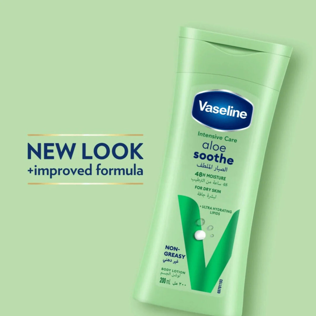Vaseline Intensive Care Aloe Soothe Body Lotion (200ml)