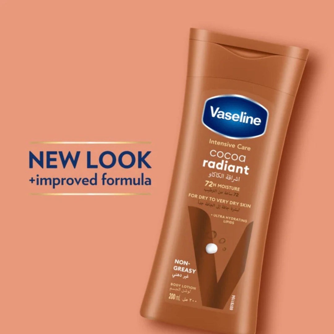 Vaseline Intensive Care Cocoa Radiant Body Lotion (200ml)
