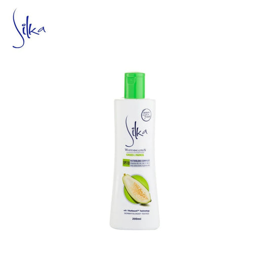 Silka Green Papaya Skin Whitening Lotion SPF10 (200ml)