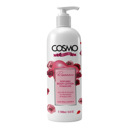 Cosmo Beaute Romance Perfumed Body Lotion Hydracare (1000ml)