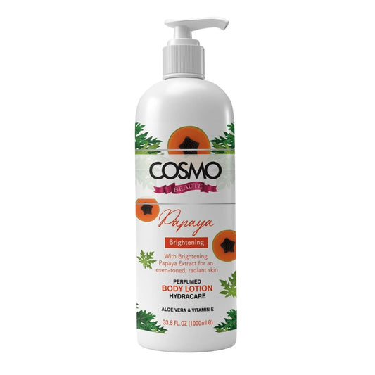Cosmo Beaute Papaya Brightening Perfumed Body Lotion (1000ml)