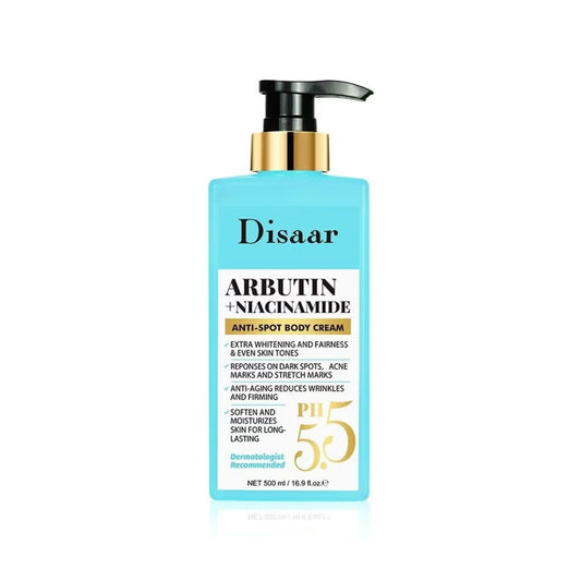 Disaar Arbutin + Niacinamide Anti-Spot Body Cream (500ml)