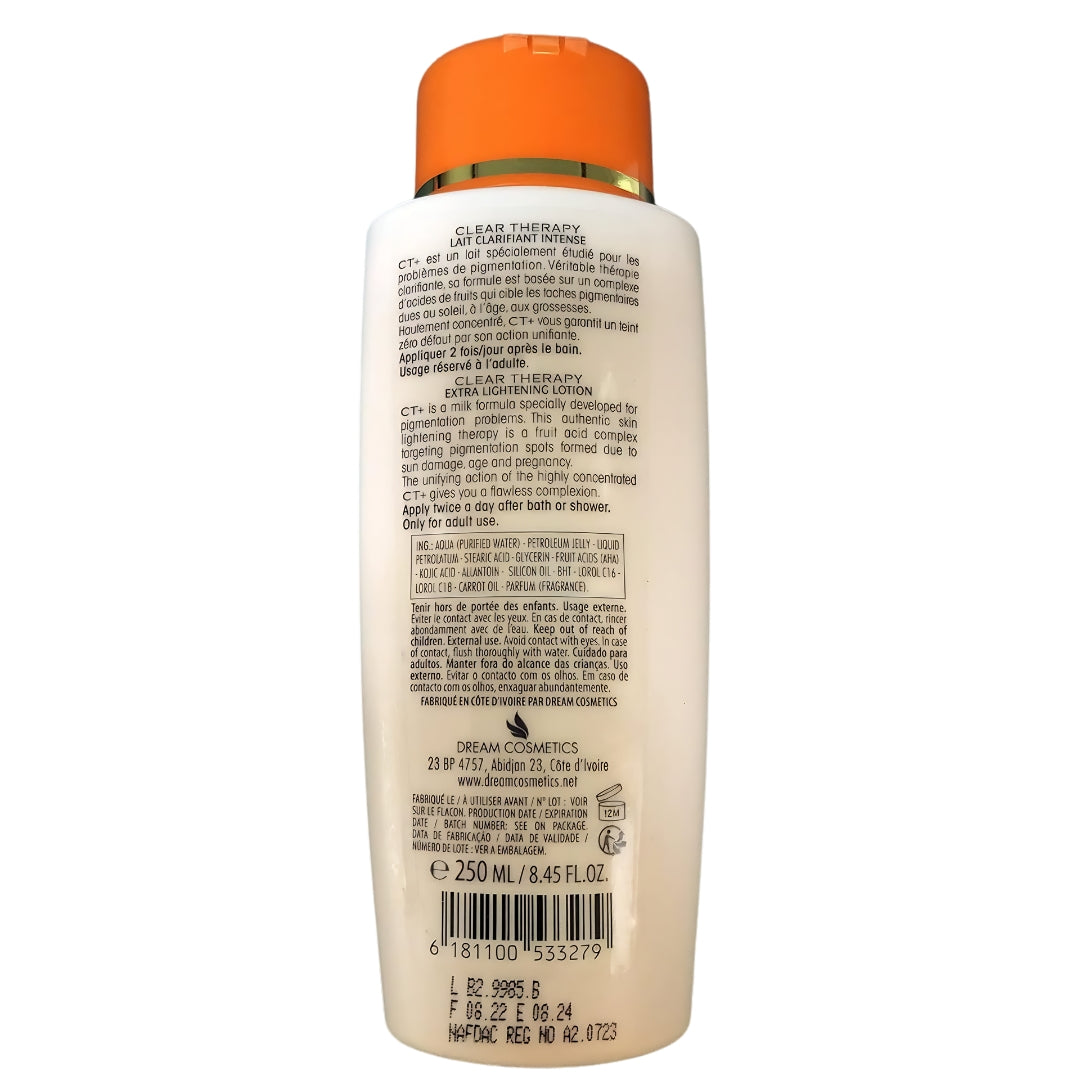 CT+ Clear Therapy Extra Lightening Lotion 250ml