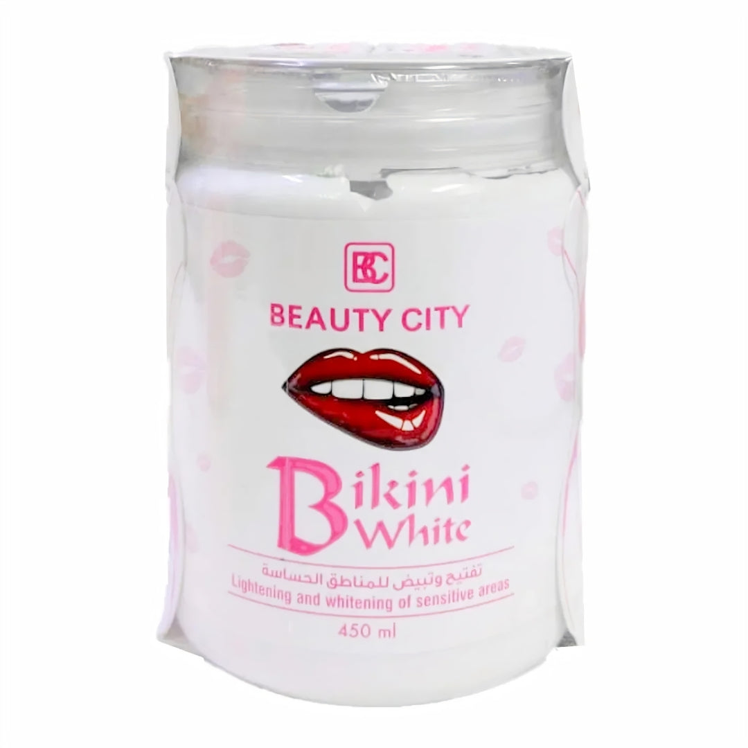Beauty City Bikini White Cream for Lightening & Whitening of Sensitive Areas (450ml)