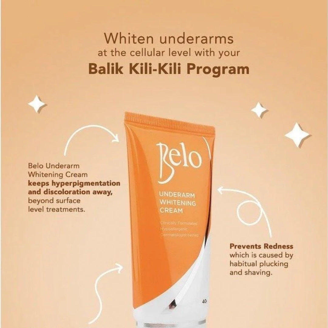 Belo Underarm Whitening Cream with Alpha Arbutin (40ml)
