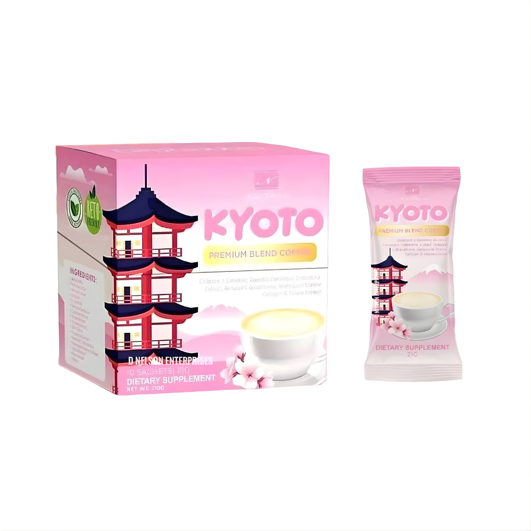 Kyoto Premium Blend Coffee – Slimming & Wellness Formula (10 Sachets)