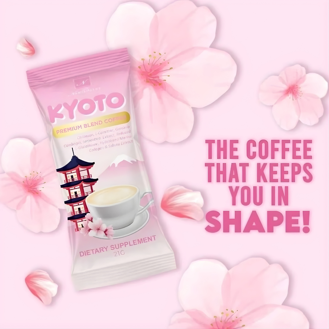 Kyoto Premium Blend Coffee – Slimming & Wellness Formula (10 Sachets)