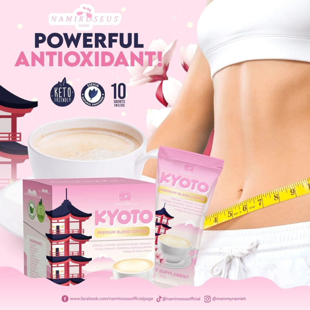 Kyoto Premium Blend Coffee – Slimming & Wellness Formula (10 Sachets)