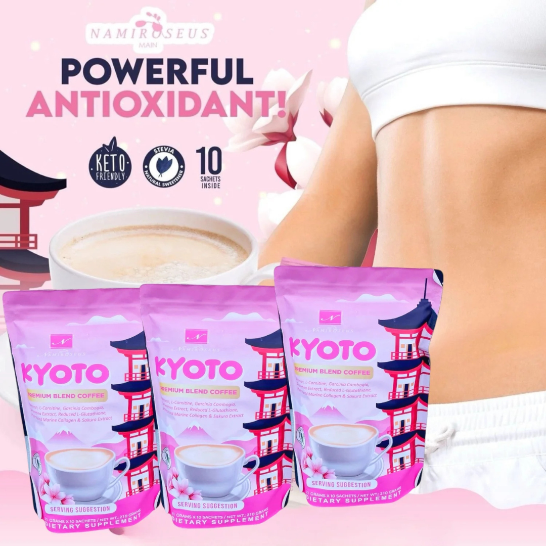 Kyoto Premium Blend Coffee – Slimming & Wellness Formula (10 Sachets)