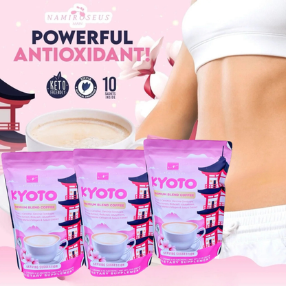 Kyoto Premium Blend Coffee – Slimming & Wellness Formula (10 Sachets)