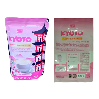 Kyoto Premium Blend Coffee – Slimming & Wellness Formula (10 Sachets)