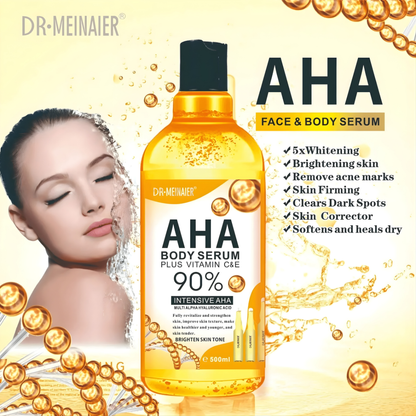 Dr. Meinaier 90% Intensive AHA Body Serum Vitamin C & E (500ml)