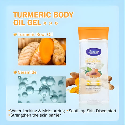 Disaar Turmeric Body Oil Gel (200ml)