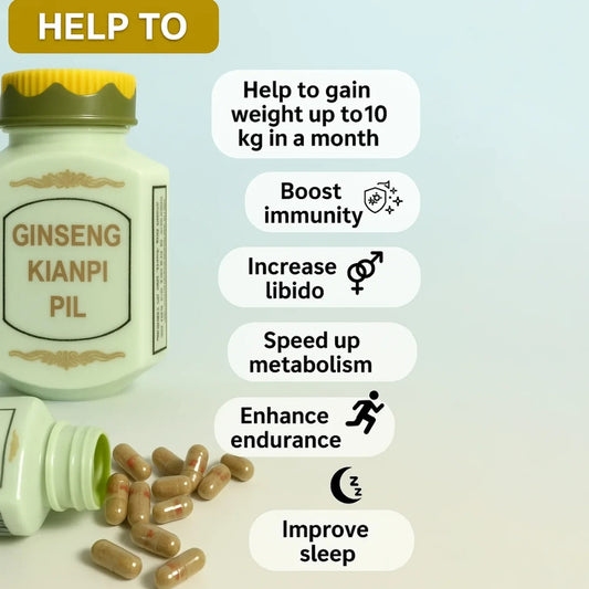 Ginseng Kianpi Pil Herbal Appetite Support Capsules