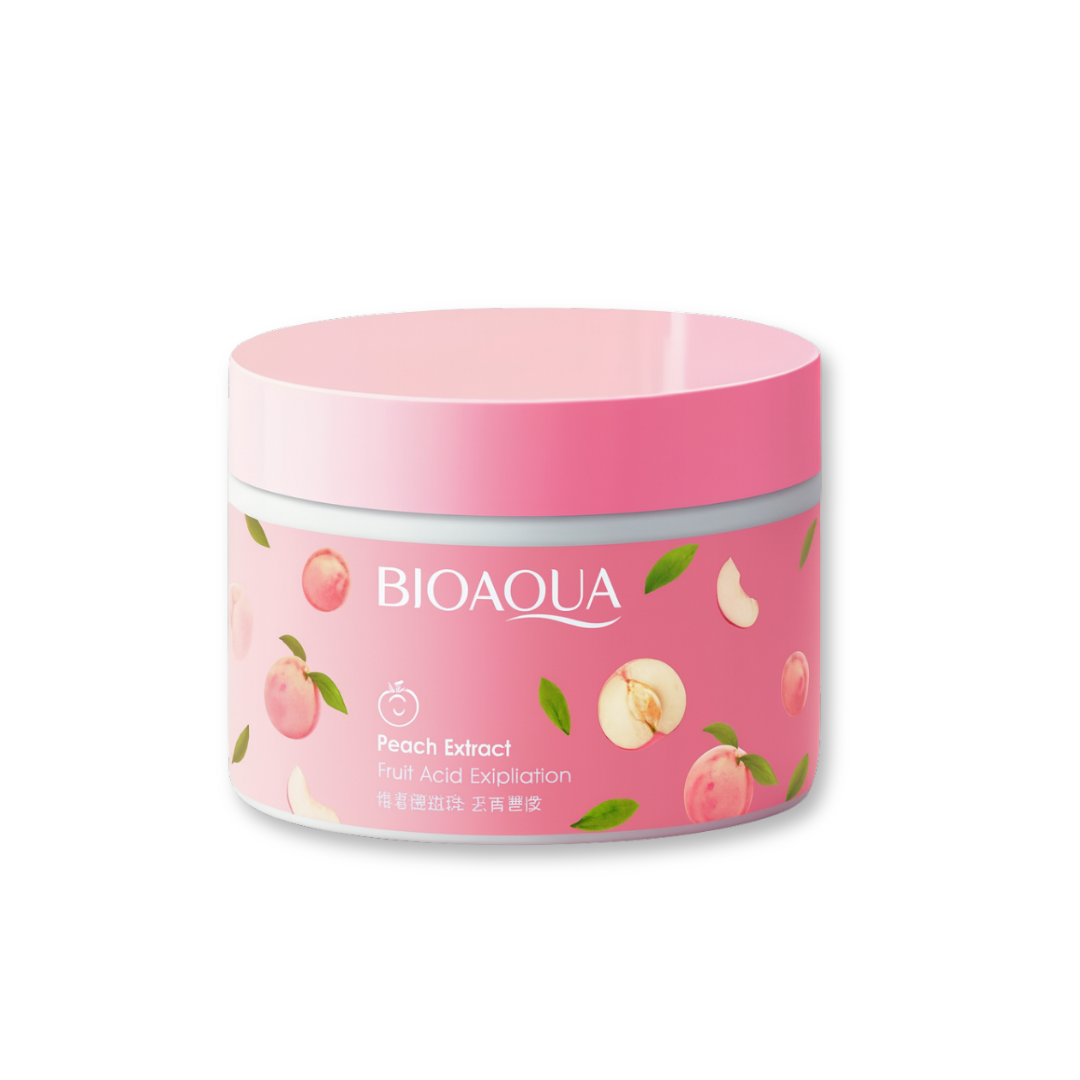BIOAQUA Peach Extract Exfoliating Body Scrub Gel (140g)