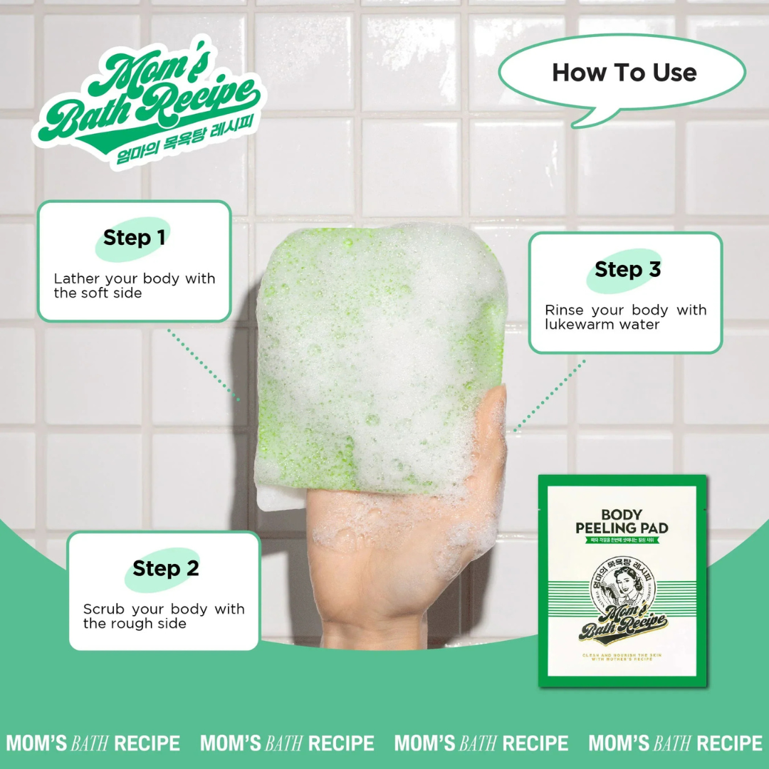 Mom’s Bath Recipe Body Peeling Pad Original (1 Pc – 25ml)