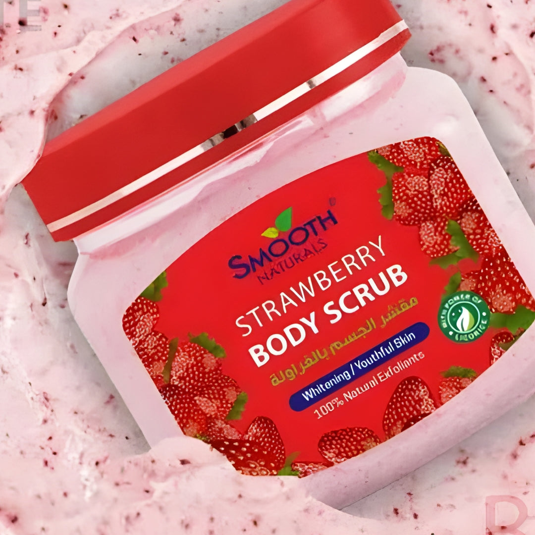 Smooth Naturals Strawberry Body Scrub (300ml)