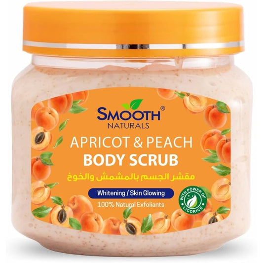 Smooth Naturals Apricot & Peach Body Scrub (300ml)
