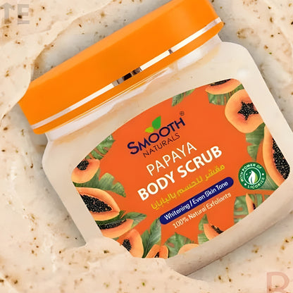 Smooth Naturals Papaya Body Scrub (300ml)