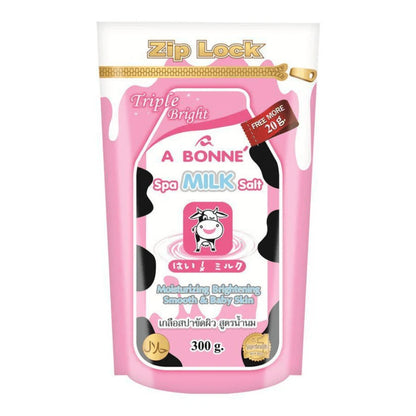 A Bonne Spa Milk Salt Smooth & Brightening Scrub (300g)