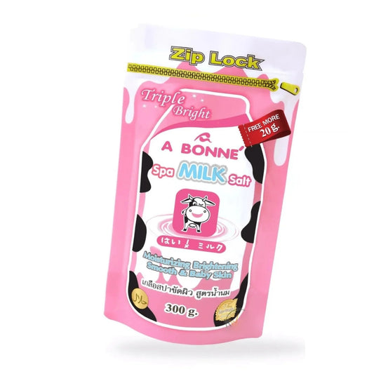 A Bonne Spa Milk Salt Smooth & Brightening Scrub (300g)