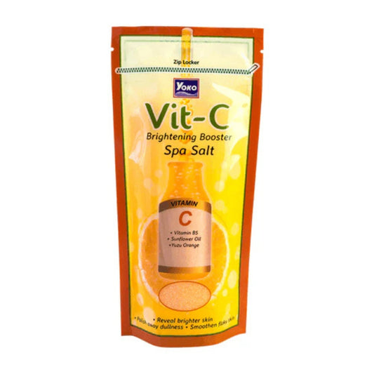 YOKO Vit-C Brightening Booster Spa Salt Body Scrub (300g)