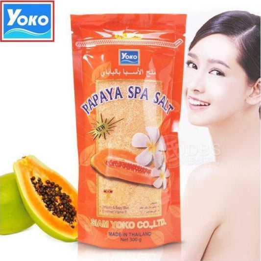 YOKO Papaya Spa Salt Body Scrub (300g)