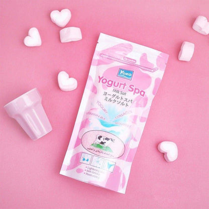 Yoko Yogurt Spa Milk Salt Exfoliating Body Scrub (300g)