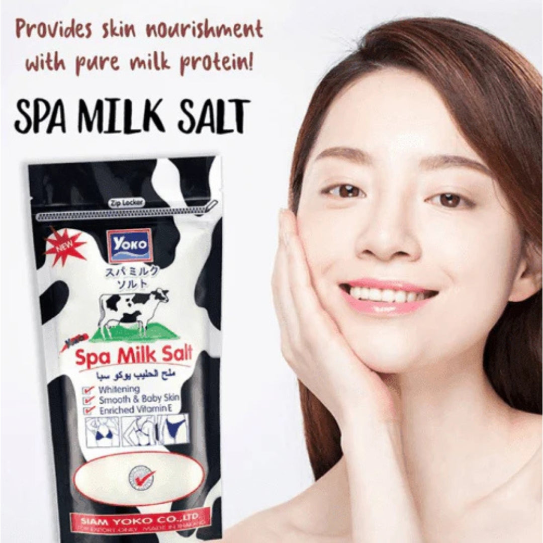 Yoko Spa Milk Salt Brightening Body Scrub (300g)