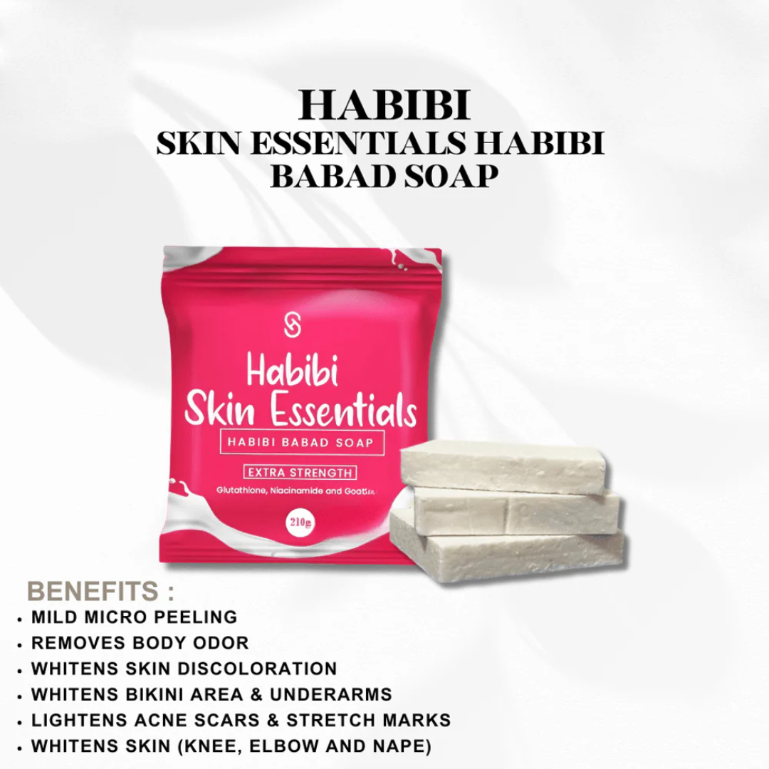 Habibi Skin Essential Babad Soap Extra Strength (3 Bars Pack)