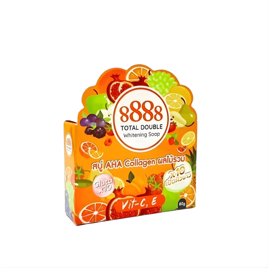 Original 8888 Total Double Whitening Soap (80g)