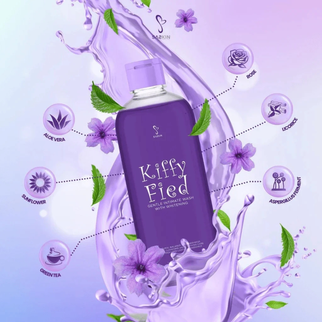 Kiffy Fied Gentle Intimate Wash with Brightening (150ml)
