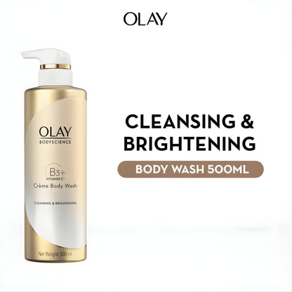 Olay Body Science B3+ Vitamin C Body Wash – 500ml