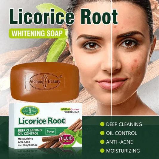 Aichun Beauty Licorice Root Herbal Extract Soap 100g