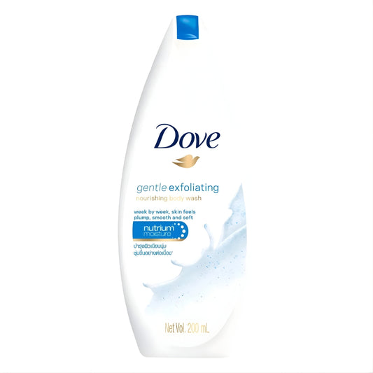 Dove Gentle Exfoliating Body Wash for Dry Skin – 200ml