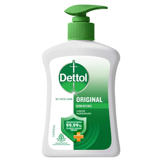 Dettol Original Anti-Bacterial Liquid Hand Wash (200ml)