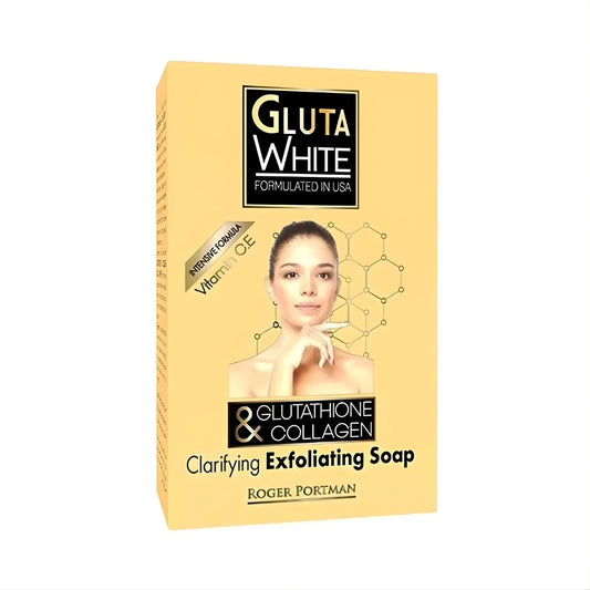 Gluta White Glutathione & Collagen Clarifying & Exfoliating Soap (190g)
