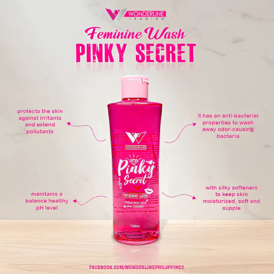 Wonderline Pinky Secret Feminine Wash (150ml)