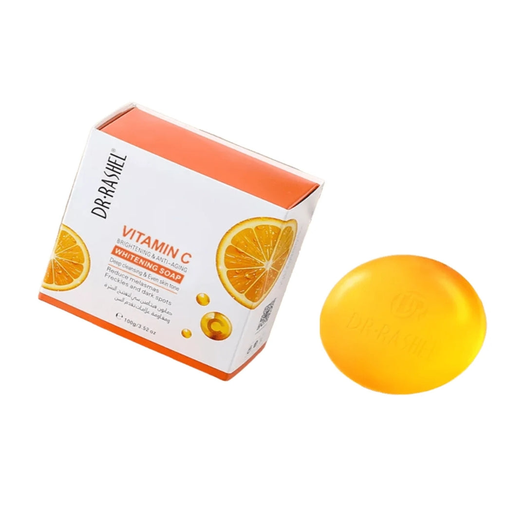 Dr. Rashel Vitamin C Brightening & Anti-Aging Whitening Soap (100g)