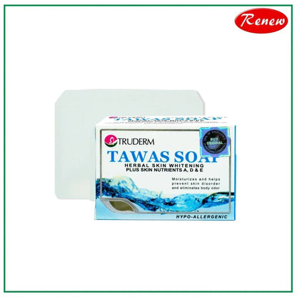 Truderm Tawas Herbal Skin Whitening Soap with Vitamins A, D & E (135g)