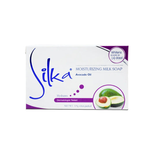 Silka Moisturizing Milk Soap with Avocado Oil (135g)