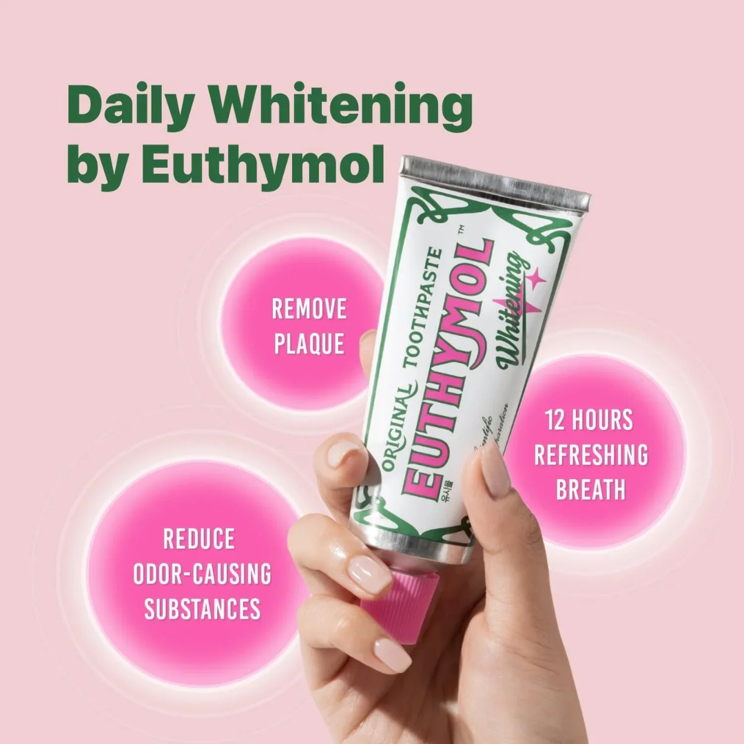 Euthymol Brightening Original Toothpaste – Long-Lasting Freshness (75ml)