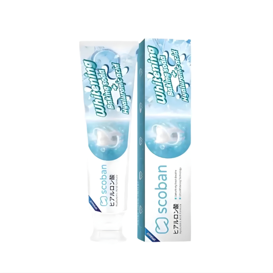 Scoban Teeth Brightening Toothpaste with Baking Soda (200g)